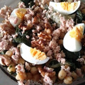 El cooksnap de Carmeta cuando hizo Ensalada de garbanzos con atún.