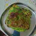 pinky makhija का कुकस्नैप जब उन्होंने मेथी के पराठे (methi ke parathe recipe in Hindi) बनाया था।