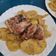 La cooksnap de Vanessa Martín Iglesias cuando cocinó Pierna de cordero al horno con patatas panadera