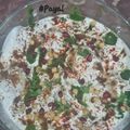 Payal Sachanandani का कुकस्नैप जब उन्होंने उड़द दाल की दही पकौड़ी (Udad Dal ki Dahi Pakodi recipe in hindi) बनाया था।