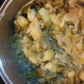 El cooksnap de mamen cuando hizo Judía verde con patata y ajos salteados.