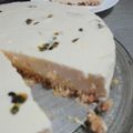 El cooksnap de Soledad Ahumada R cuando hizo Cheesecake de frutilla (base fría).