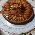 El cooksnap de crisfer cuando hizo Tarta de manzana con crema pastelera.