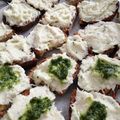 il Terry Buontempo quando ha preparato Baccalà mantecato su crostini di pane di toscano