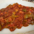 El cooksnap de Francisco de Asís Jiménez Sicardo cuando hizo Judías verdes con tomate y jamón.