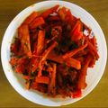 Namrata Darji's cooksnap of when they made લસણીયા ગાજર (Lasaniya Gajar Recipe In Gujarati).