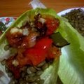 Celina Balerina's cooksnap of when they made Lettuce Wrap Vegan Salad Diet Lunch.