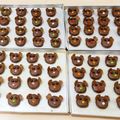 Cooksnap dari V untuk resep Kawaii Choco Cookies Bear Character 🐻
