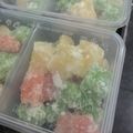 Cooksnap dari Dapur Janeeta untuk resep Singkong Kukus Pelangi (cenil singkong/ongol2/sentiling ceria)