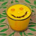 Dipali Dholakia's cooksnap of when they made મોડર્ન ની મેંગો અને ક્રીમ લસ્સી (Modern Mango Cream Lassi Recipe In Gujarati).