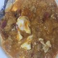 El cooksnap de Elena cuando hizo Sopa Castellana.