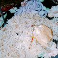 Fatima Mustafa 's cooksnap of when they made White chicken pulao....