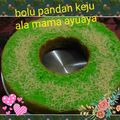 Cooksnap dari Mieke Wibowo untuk resep Bolu Pandan Keju (tanpa bahan pengembang)