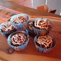 El cooksnap de mariela videlaolmos cuando hizo Muffins de remolacha y chocolate.