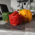 Cooksnap de Muffin et Cupcake sur la recette 👻Poivrons Fantômes