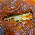 El cooksnap de Lena T cuando hizo Chiles rellenos de queso con caldillo de jitomate.