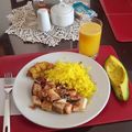 El cooksnap de Ivan Camilo Duran cuando hizo Arroz mix de mariscos.