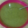 El cooksnap de FinaGutierrez cuando hizo Crema verde de verduras.