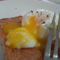 El cooksnap de Becky cuando hizo Huevos escalfados perfectos.