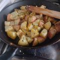 El cooksnap de Jacqueline cuando hizo Papas rústicas con carne.