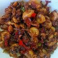 Cooksnap dari Sparkyu untuk resep Tumis baby cumi with pete pedas