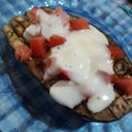 El cooksnap de Caro Kurpas cuando hizo Berenjenas saludables.