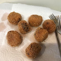 El cooksnap de eva cuando hizo Croquetas de berenjena y queso.