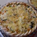 El cooksnap de Veronica Floranoff cuando hizo Tarta zapallitos y queso pategras c/champiñones.