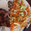 El cooksnap de diana carolina Laverde cuando hizo Ensalada de Aguacate, Zanahoria y Pepino Cohombro.