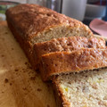 El cooksnap de Flo Trias cuando hizo Budin de banana y nuez.