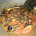 Cooksnap dari Huda Yani untuk resep Rica-rica keong