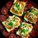 Kruti Ragesh Dave 's cooksnap of when they made પાઉં ભાજી બ્રુશેટા (Paubhaji brusheta recipe in gujrati).
