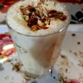 Anupama Maheshwari का कुकस्नैप जब उन्होंने केसर पिस्ता लस्सी (kesar pista lassi recipe in Hindi) बनाया था।