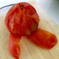 El cooksnap de Vir cuando hizo Escaldar tomates.