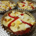 El cooksnap de Carolina Epullan cuando hizo Pizzetas con base de atún para dieta.