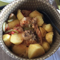 El cooksnap de Beatriz Sandoval cuando hizo Pollo entero a la cacerola con papas y verduras.