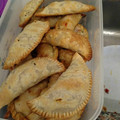 El cooksnap de Laura Fernandez cuando hizo Empanadas de carne al horno.
