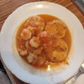 El cooksnap de Rafa Borrego cuando hizo Medallones de merluza con gambas 🍤🍤🍤🍤.