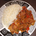 El cooksnap de Selene Sánchez cuando hizo Chuletas a la mexicana.