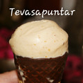 El cooksnap de Gema la gaditana cuando hizo Helado de turrón blando de Jijona en heladera Lidl.