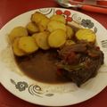 El cooksnap de Mauricio Molina cuando hizo Carne al vino tinto.