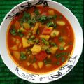 Deepa Rupani's cooksnap of when they made બટાકા -ટામેટા ની રસીલી શાક (Potato Tomato Shak Recipe in Gujarati).