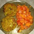 El cooksnap de Rocio Tordini cuando hizo Hamburguesas de arvejas y arroz súper fáciles y Vegetarianas!.