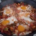 El cooksnap de Carmen Palomino cuando hizo Shakshouka 🍳 Pisto israelí con huevos.