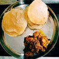 Nandita Mukherjee's cooksnap of when they made লুচি আলুর দম (luchi alur dum recipe in Bengali).