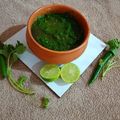 Ajita Srivastava का कुकस्नैप जब उन्होंने हरा धनिया और लहसुन की चटनी(hara dhaniya aur lahsun ki chutney recipe in hindi) बनाया था।