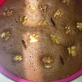El cooksnap de Maria Florencia Alvarez cuando hizo Brownie con cacao en polvo.