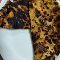 Kristy का कुकस्नैप जब उन्होंने स्टफ आलू पराठा (stuffed aloo paratha recipe in Hindi) बनाया था।