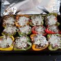 Tim Ramirez's cooksnap of when they made Stuffed Red Bell Peppers (Without Rice).