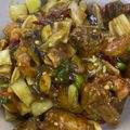 Cooksnap Mademoiselle aenanadh semasa beliau membuat 👩‍🍳Ayam Kung Pao Sihat.